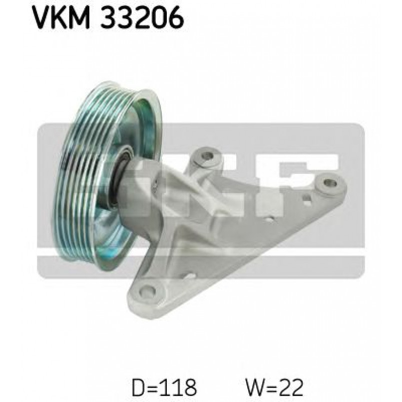 VKM 33206 SKF Ролик модуля натягувача ременя
